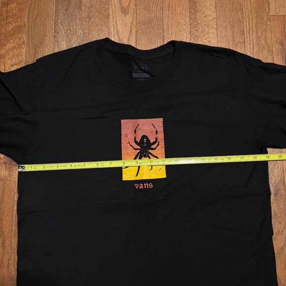 Vans T-shirt Black Spider Size Men's S Excellent condition! - Picture 7 of 8